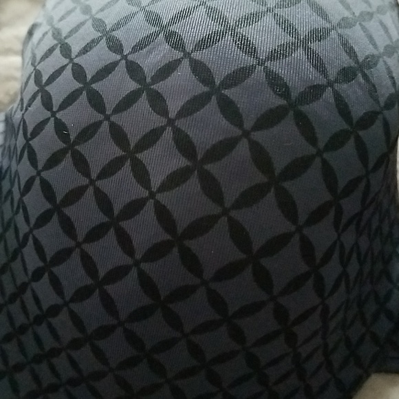 Pushup total coverage gray check bra - Picture 2 of 3